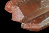 Natural, Red Quartz Crystal Cluster - Morocco #137463-2